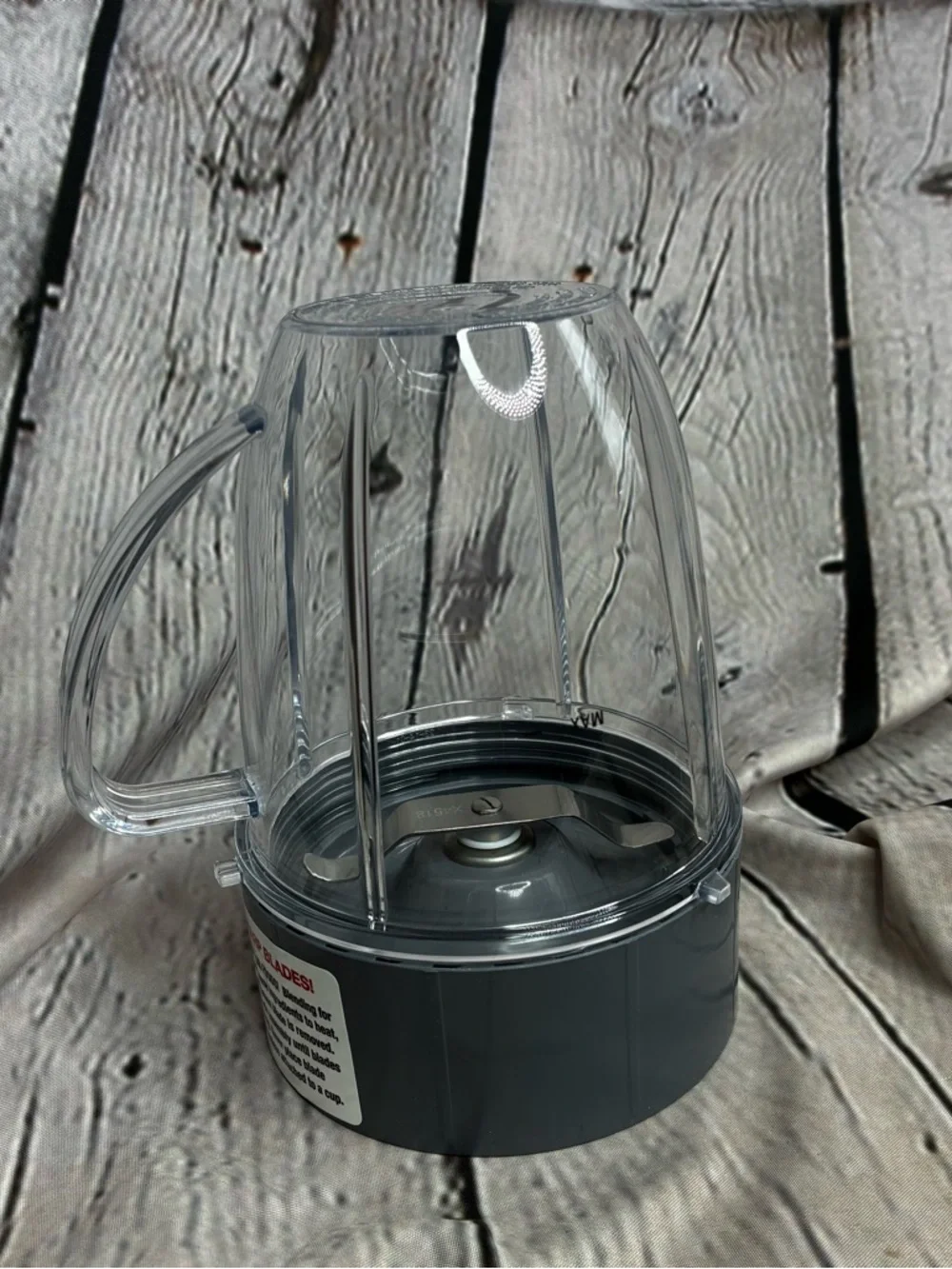 NutriBullet‎ Personal Blender Gray Replacement Cups Blades Set of 2 Kitchen Tool